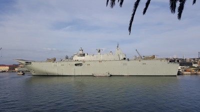 tec container supplies test hooks to hmas canberra